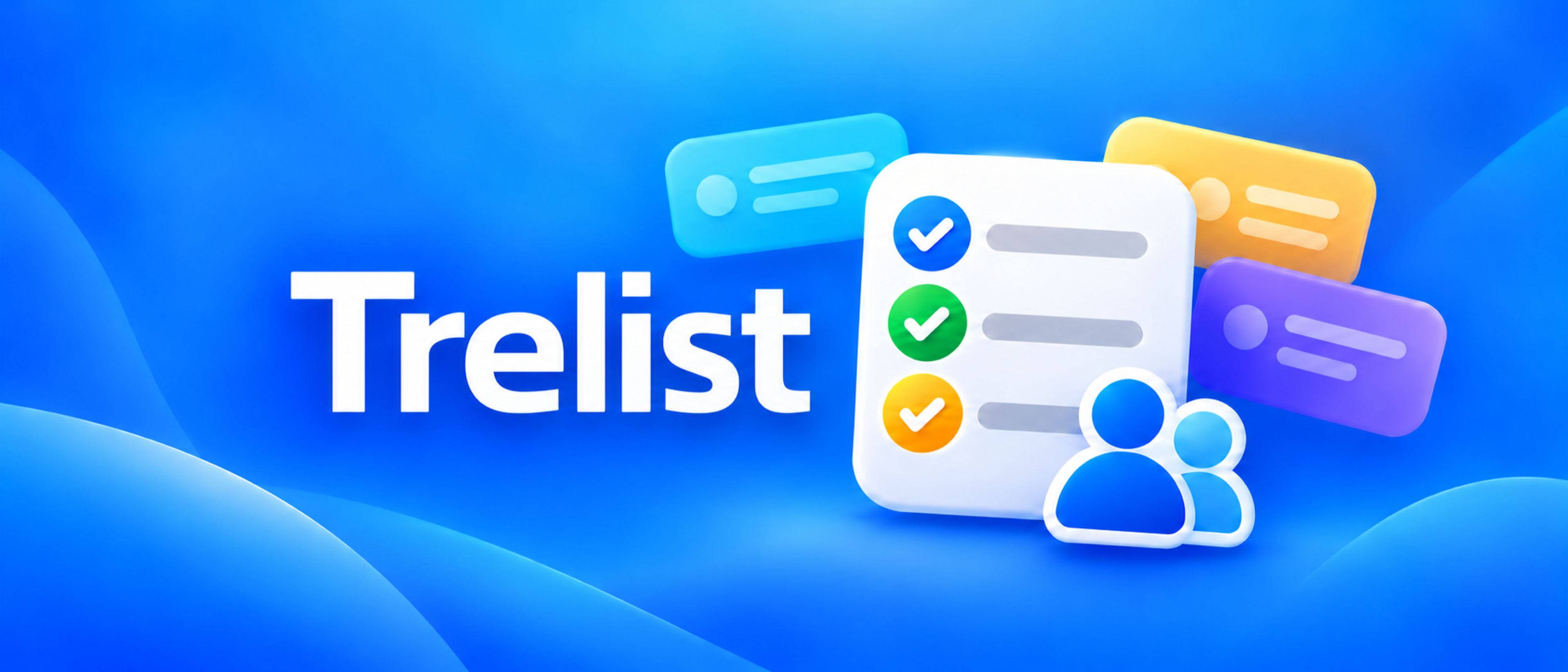 Trelist: listas de colores y organización compartida.